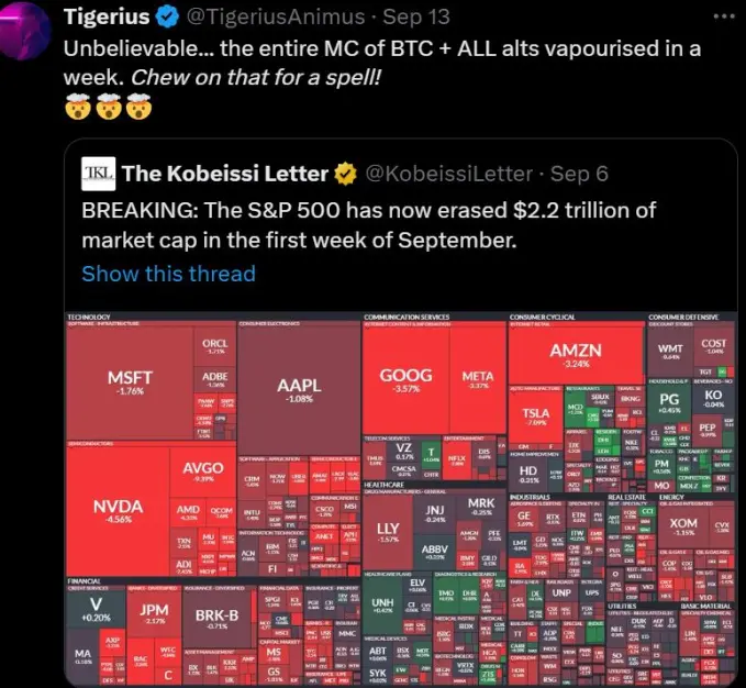 Crypto MC wiped out in one week