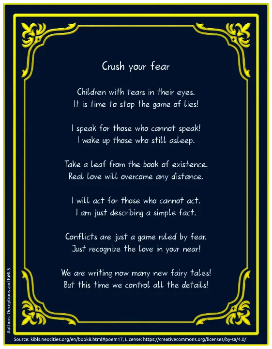 Crush your fear