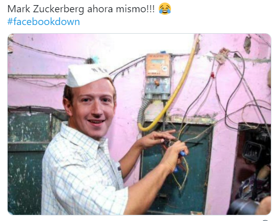 Caída Facebook