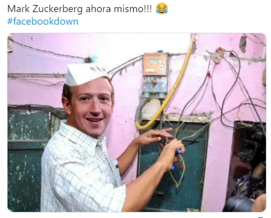Caída Facebook