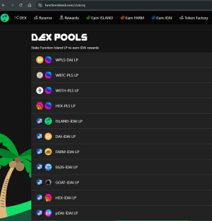 Earn iDAI by staking these LPs