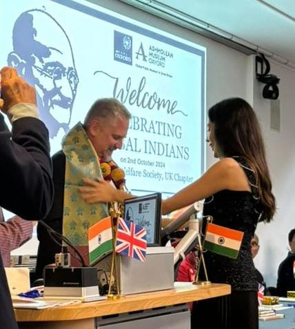 President Vít Jedlička addresses Mahatma Gandhi Leadership Conference at Oxford