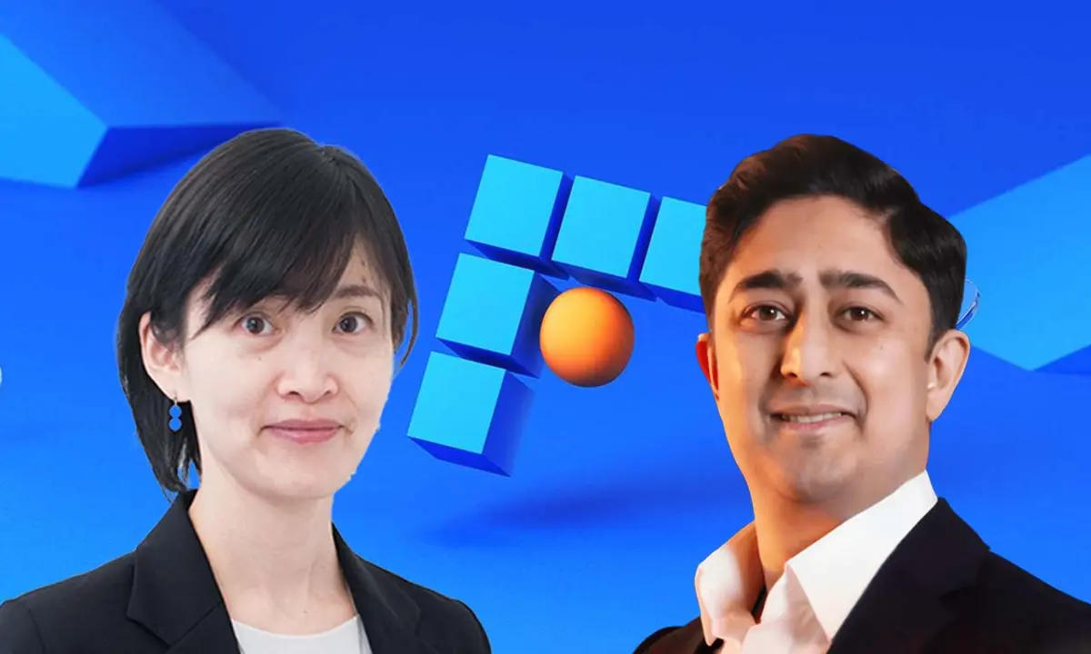 Ami Nagata, CEO of bitFlyer Europe, and Ajinkya Tulpule, General Counsel for bitFlyer Europe and USA