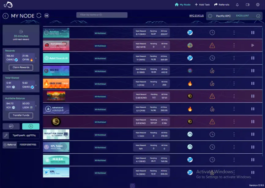 node koii