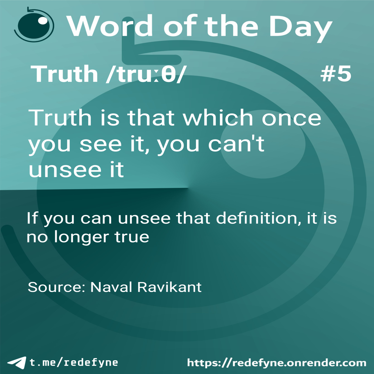 Operational definition of truth
