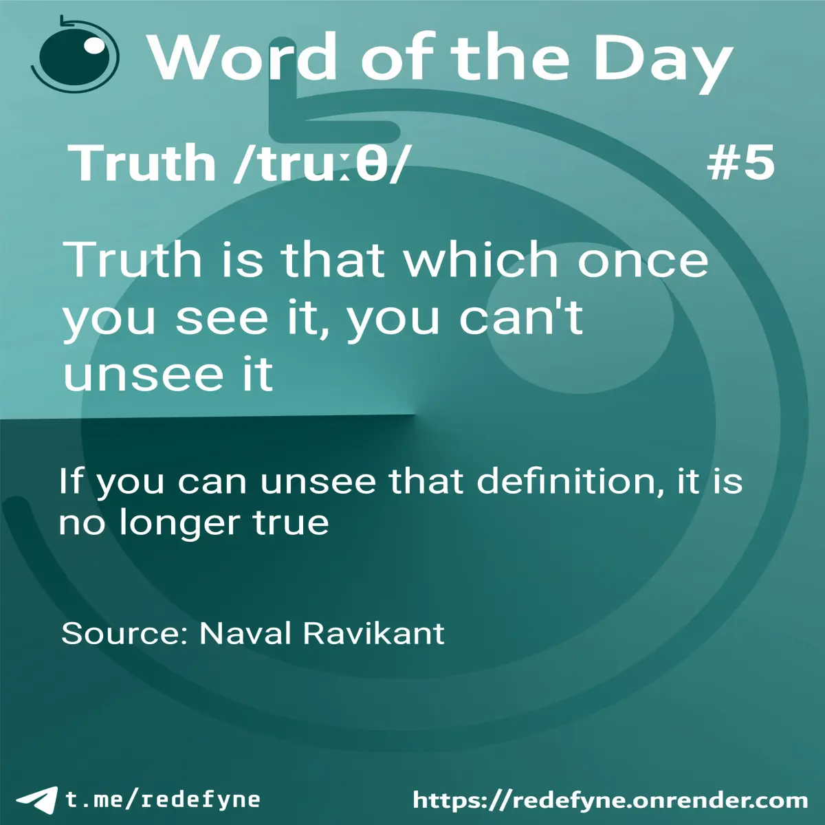 Operational definition of truth