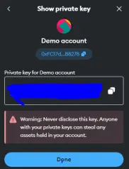 Private Address Key