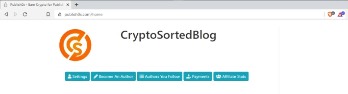 Publish0x Author Application Page