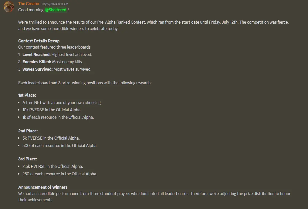 July 19th update (1 of 2 images)