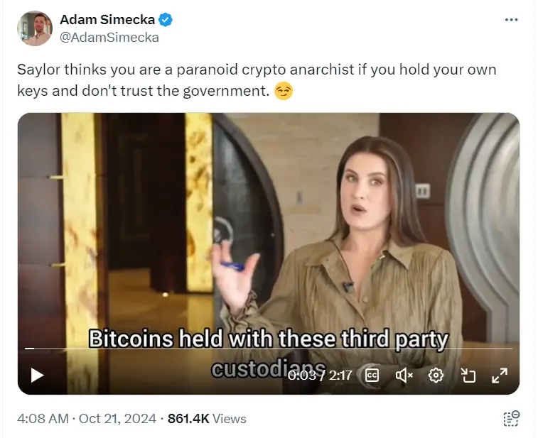 bitcoin btc michal saylor