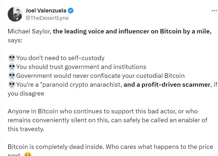 bitcoin crypto self custody