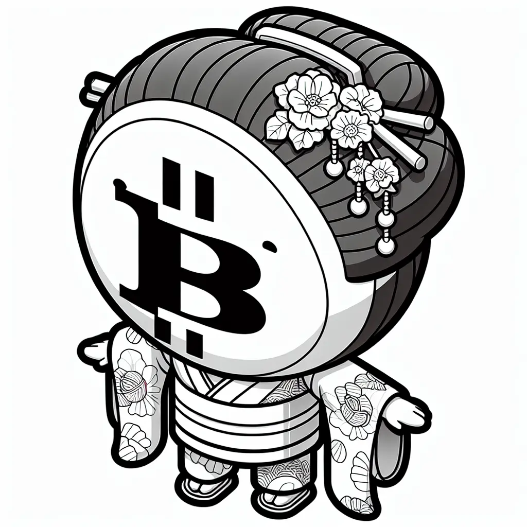 Geisha girl Bitcoin
