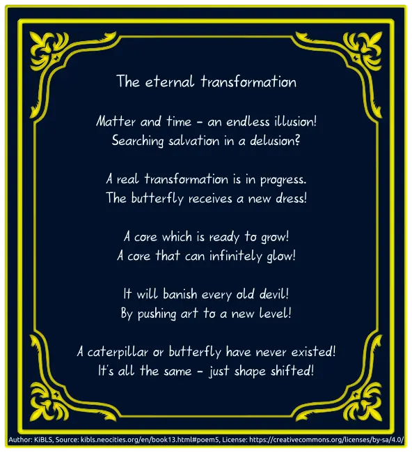The eternal transformation