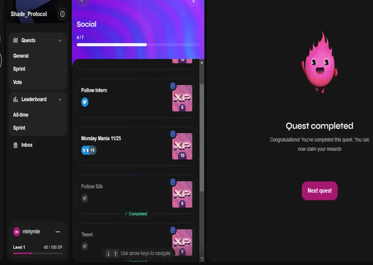 zealy quest dapp