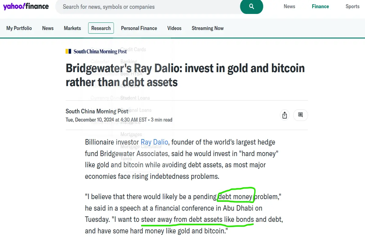 ray dalio bitcoin