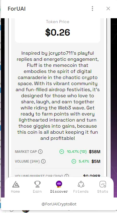 My Meme coin the Ai created $Fluff smh!