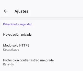 Do Not Track en Mozilla Firefox