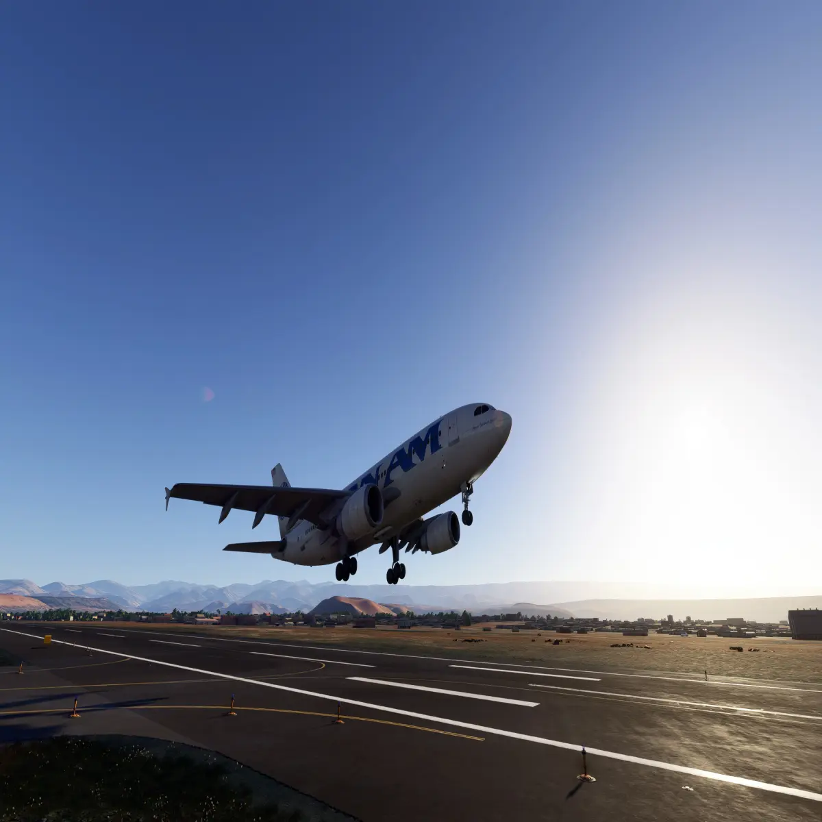Take off from Tacna