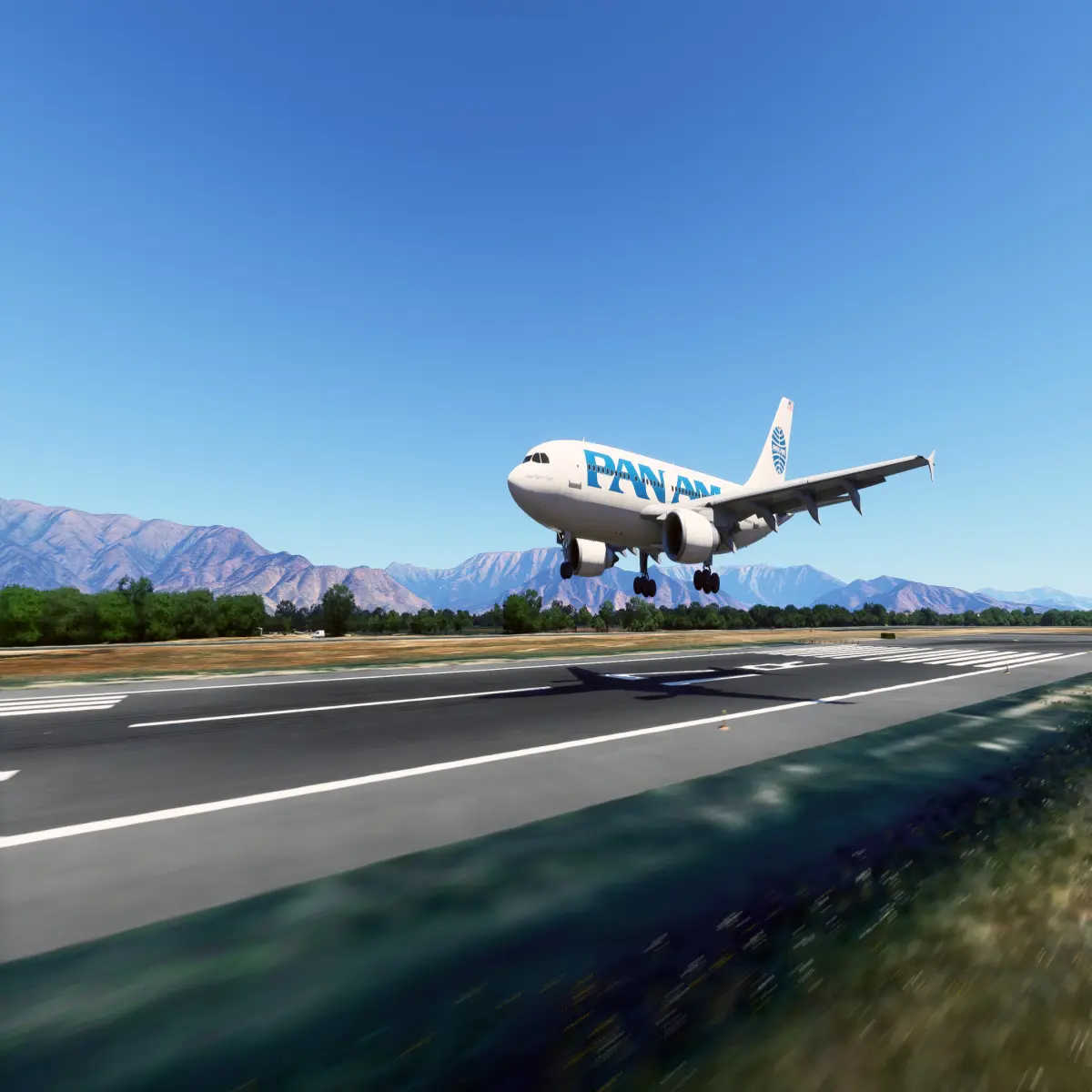 Landing to Santiago
