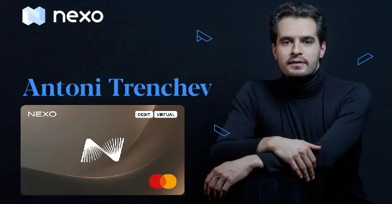 You can see Antoni Trenchev on the photo, he's the founder of Nexo company.
