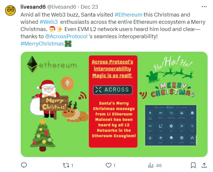 christmas web3 life celebration