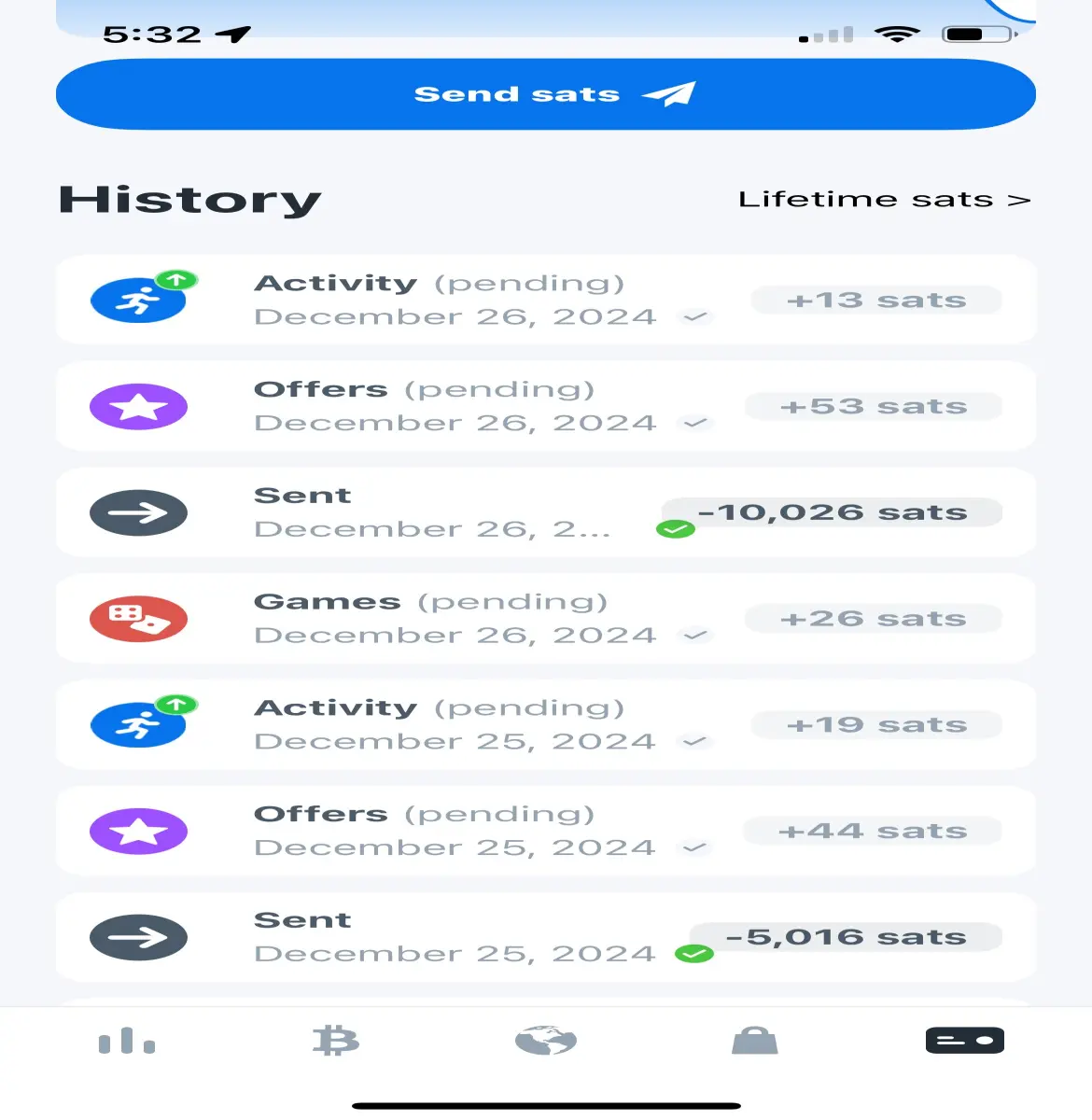 smiles bitcoin app