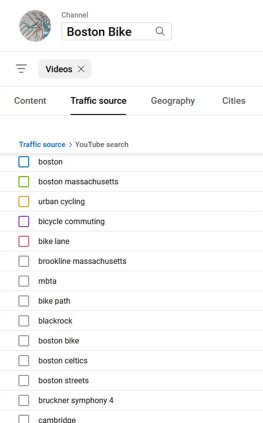 youtube search