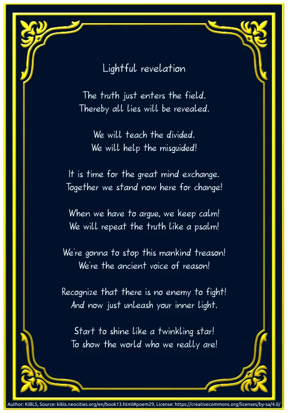 Lightful revelation