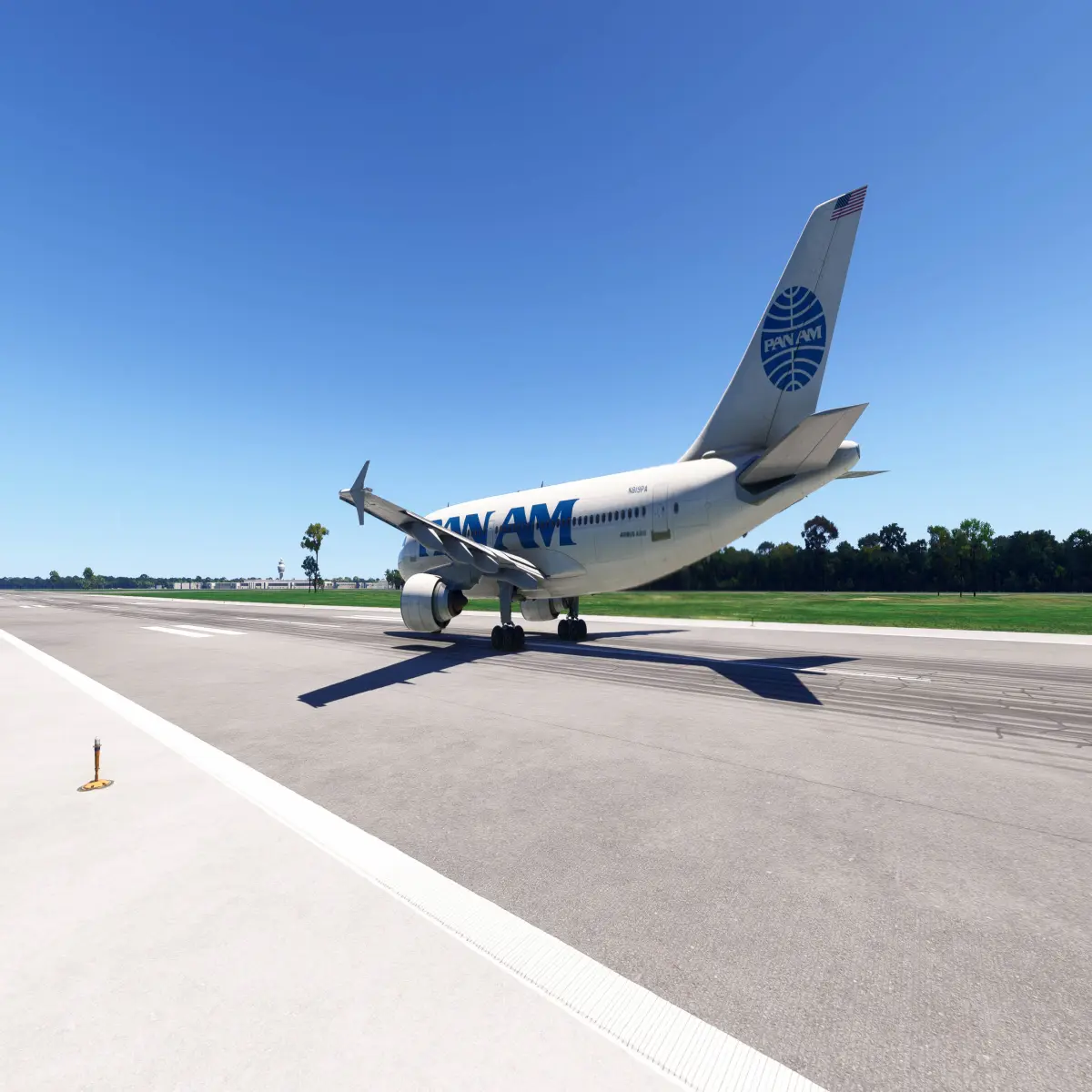 Waiting for take off
