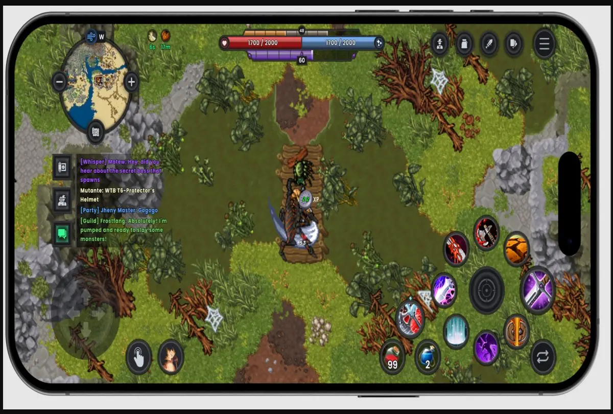 RavenQuest mobile screenshot