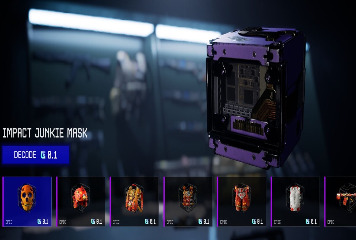 Off the Grid Impact cosmetic set