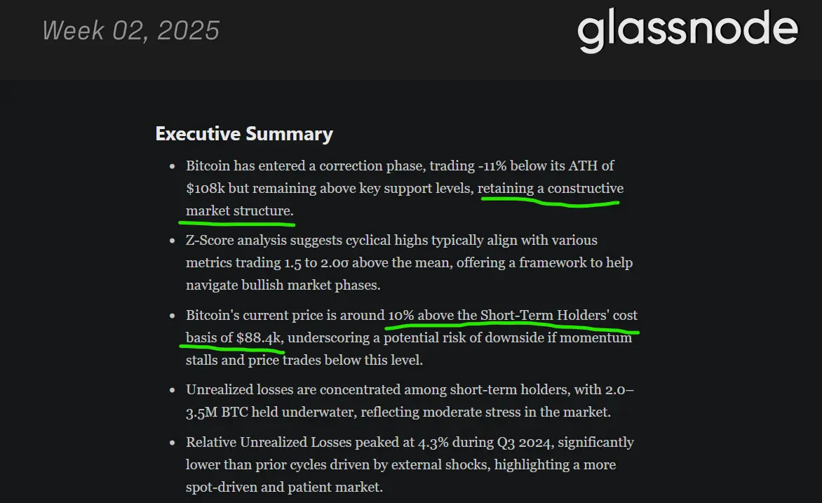 bitcoin trading data glassnode