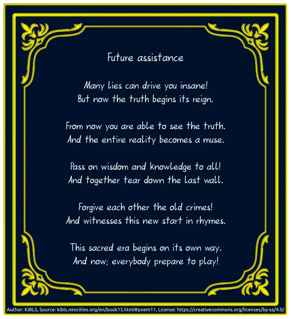 Future assistance