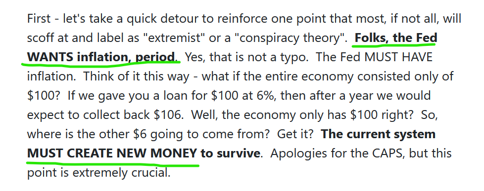 fed money printing