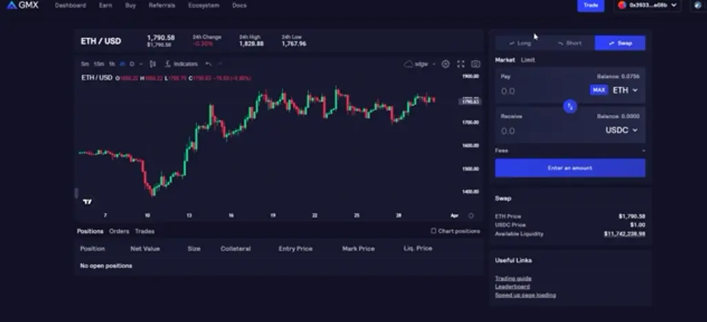 GMX DEX