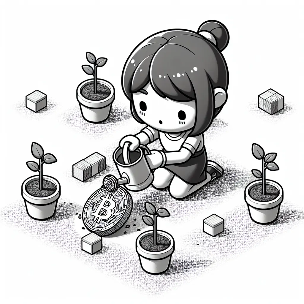 watering a Bitcoin