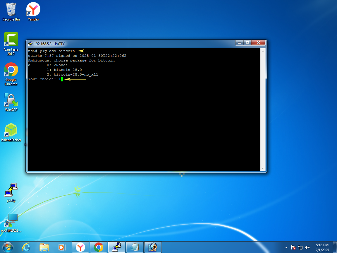 install bitcoin openbsd