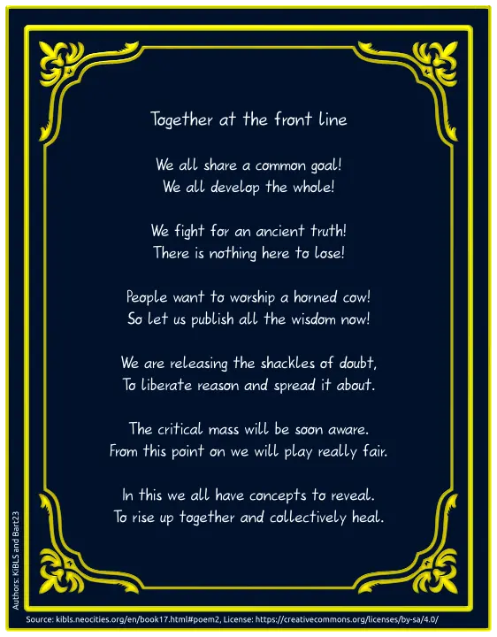 Together at the front line