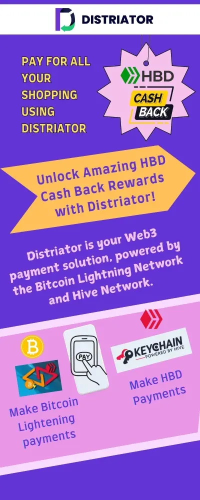 broucher infographic distriator HBD hive web3