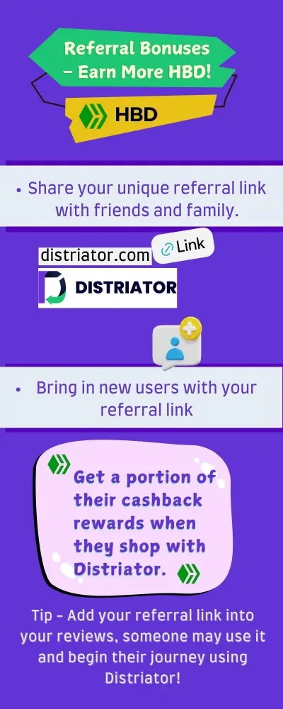 Distriator Hive web3 HBD btc