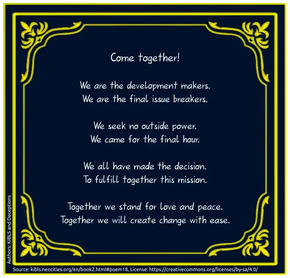 Come together!
