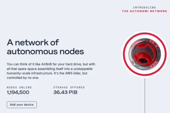 Add your device to the Autonomi Network