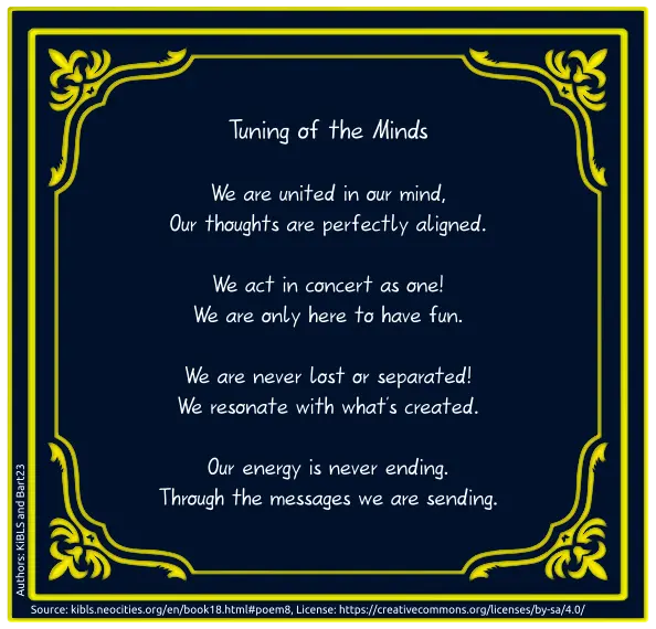 Tuning of the Minds