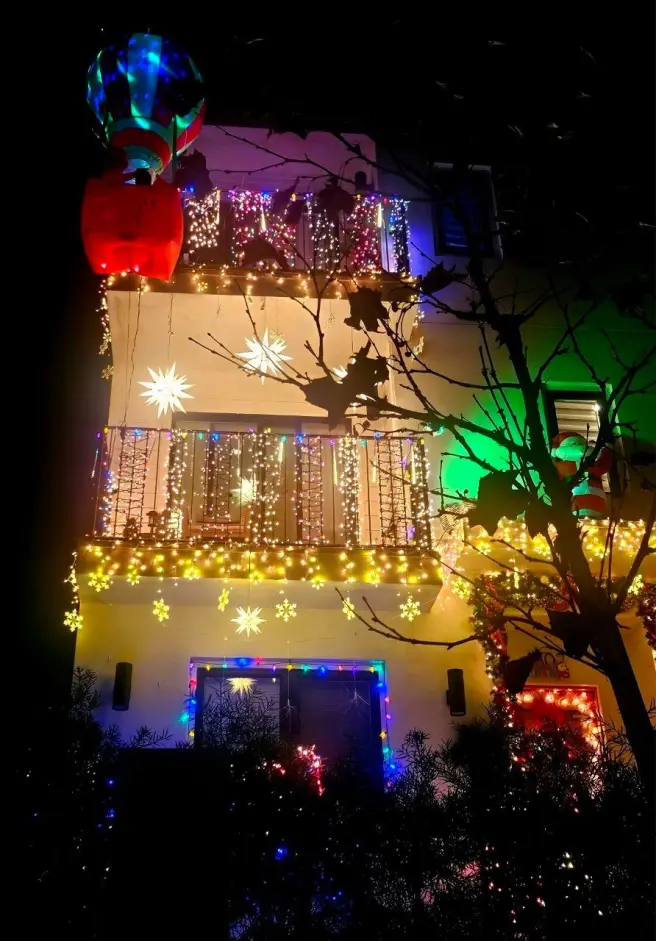 New Year's Eve atmosphere