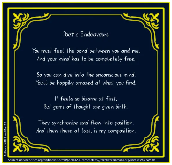 Poetic Endeavours