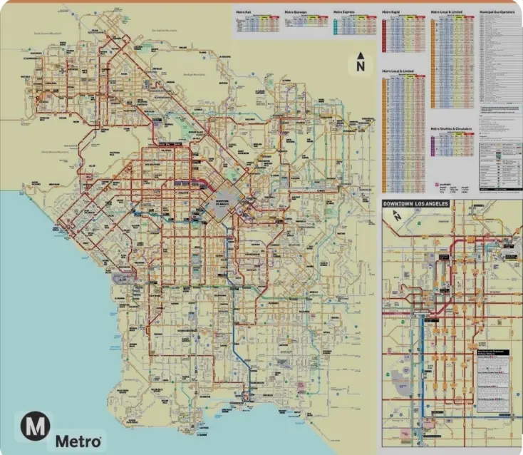 metro map