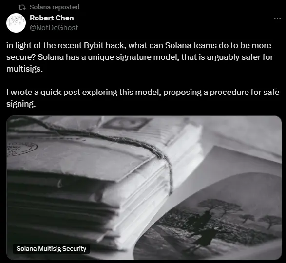 Robert Chen X post