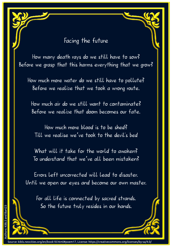Facing the future