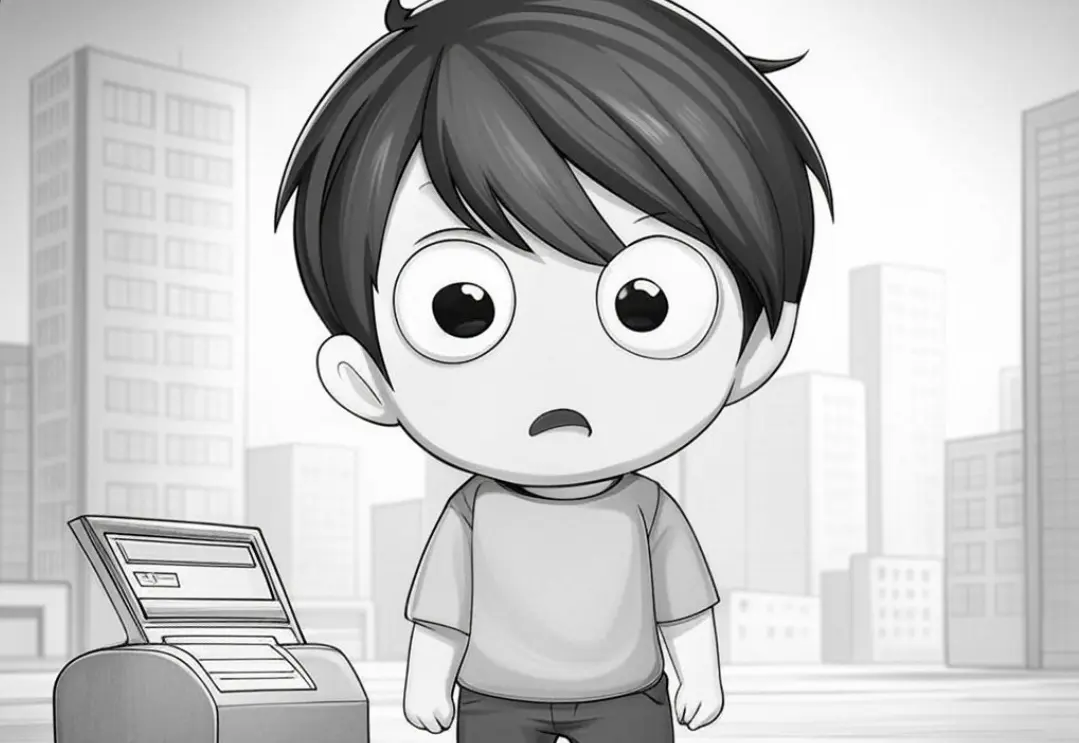 Googly-eyed boy