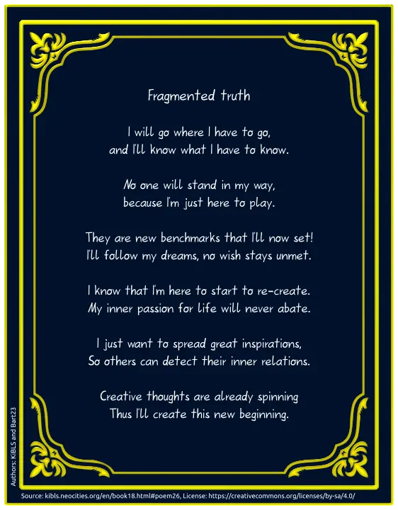 Fragmented truth